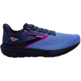 Women's Brooks Launch 10 Peacoat/Marina Blue/Pink Glo Mesh