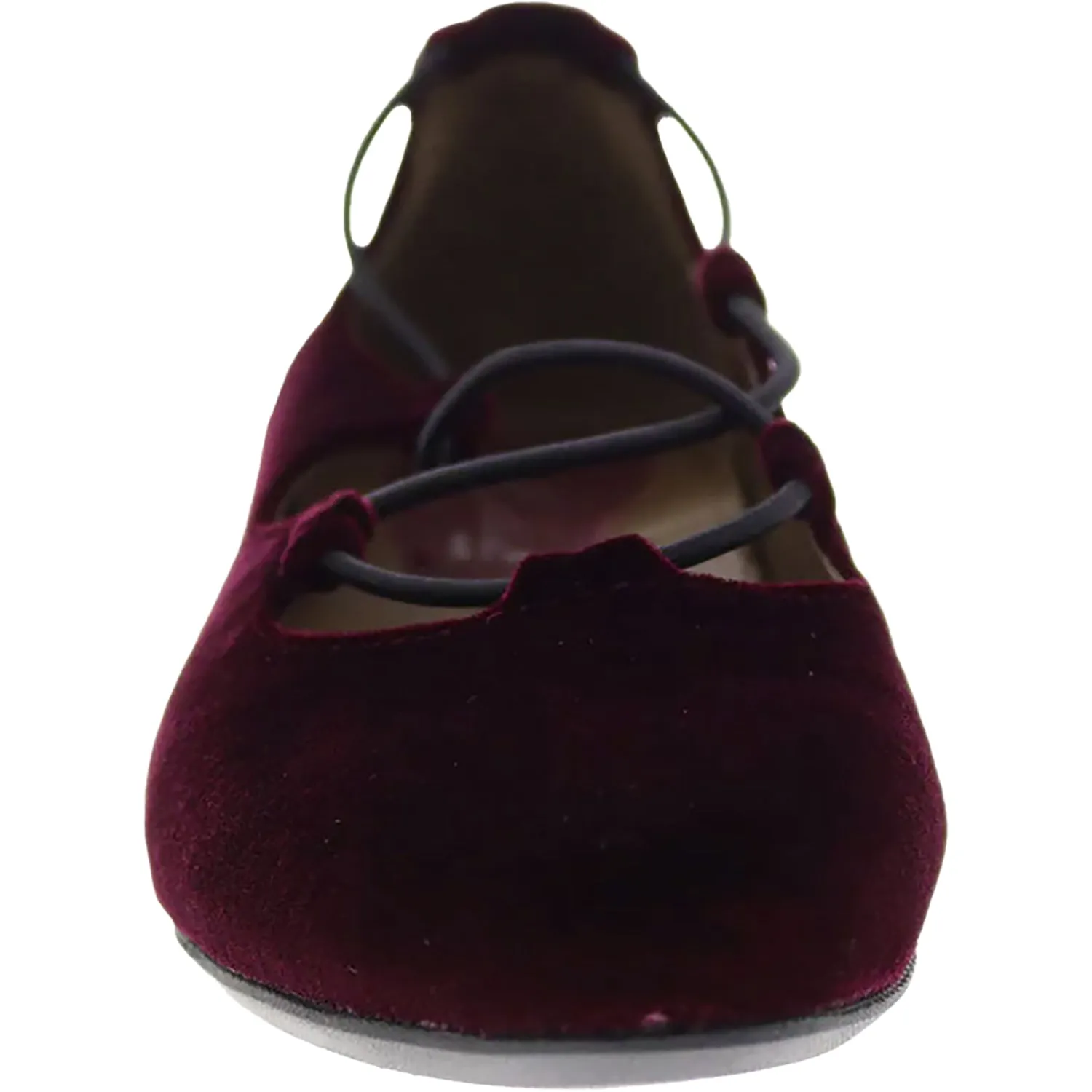 Women's Earthies Essen Burgundy Velvet