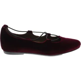 Women's Earthies Essen Burgundy Velvet