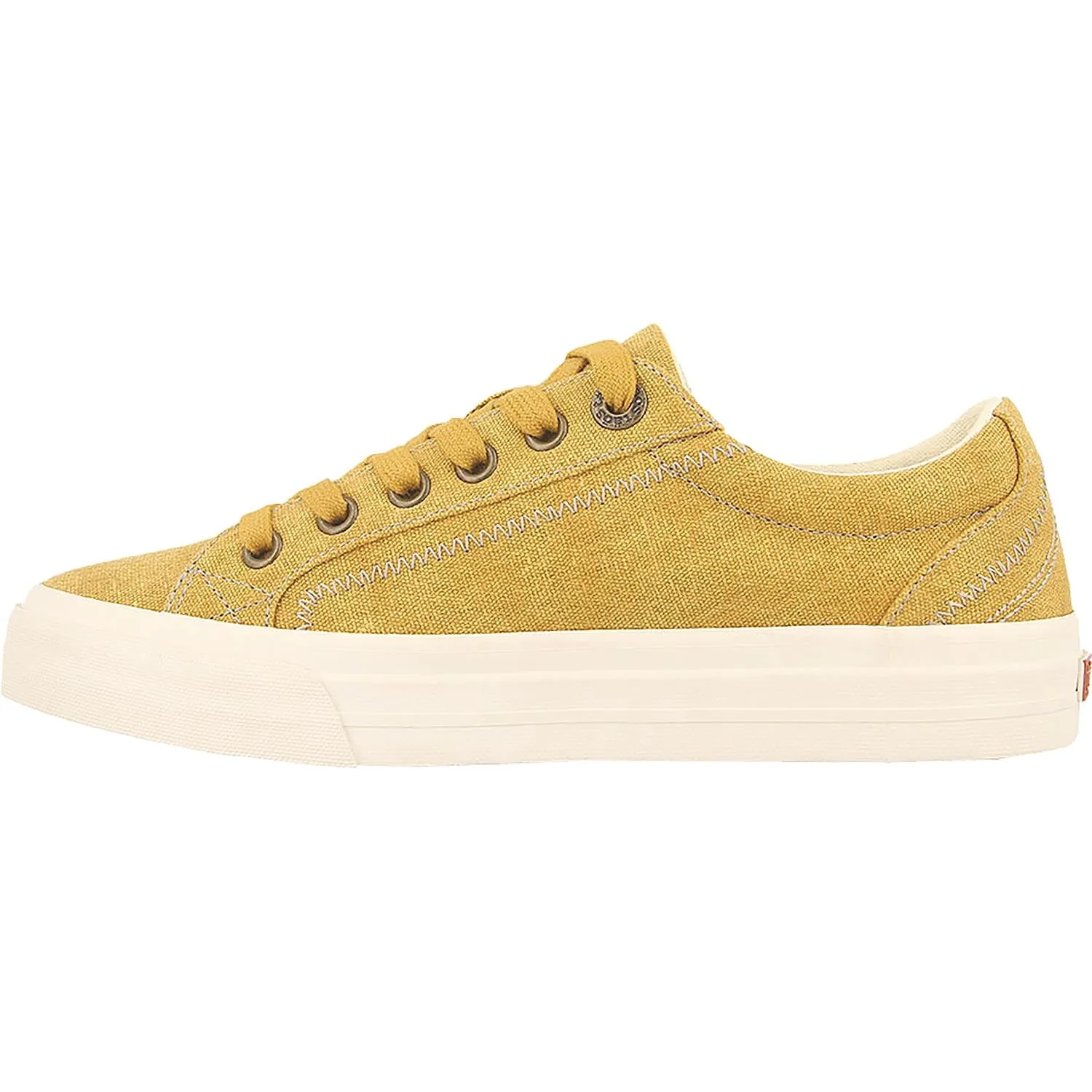 Women's Taos Plim Soul Golden Yellow Canvas