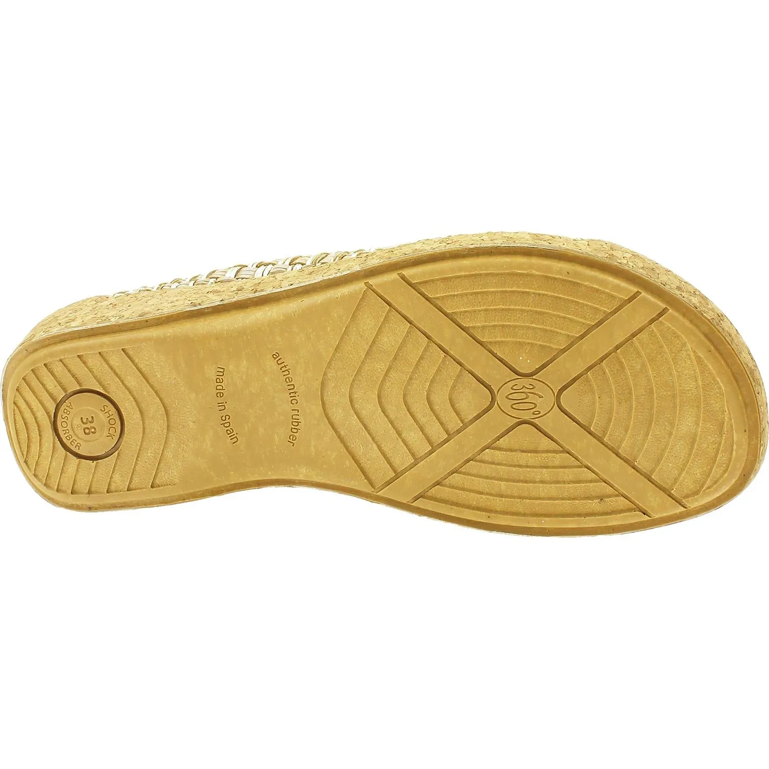 Women's Taos Primavera Stone/Gold Synthetic