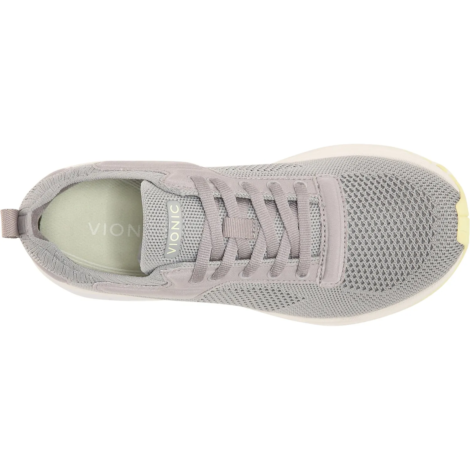 Women's Vionic Endure Light Grey Knit Fabric